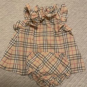Vintage cotton Burberry dress
